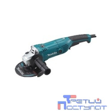 Makita GA6021 Угловая шлифовальная машина ф150мм [GA6021] {1050Вт,10000об\м,2.3кг,кор,муфта SJS,фикс вкл-ля,шлиф диск}