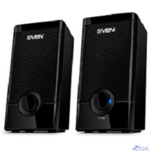 SVEN 318 черный {USB-порт ПК, ноутбука или адаптер 5V DC}