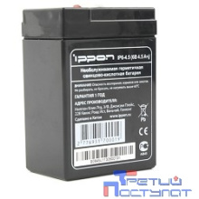 Ippon Батарея IP6-4.5 6V/4,5AH {769317}