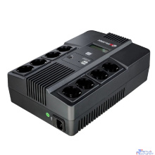 Ермак ИБП Линейно-интерактивный 1000 ВА/600 Вт, 8xSchuko,  ЖК, 2 х USB (СБП ЕРМАК 220-220.1-32-ВУ) Id 130032