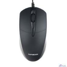 Гарнизон Мышь GM-220, USB, чип- Х, черный,1000 DPI, 2кн.+колесо-кнопка