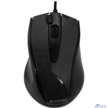 A-4Tech Мышь V-Track Padless N-500FS black optical (1000dpi) silent USB [1146039]