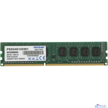 Patriot DDR3 DIMM 4GB (PC3-10600) 1333MHz PSD34G133381