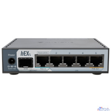 MikroTik E60iUGS Маршрутизатор HEX S(2025), 2 ядра (950 МГц), 5х 1G RJ45, SFP, USB, раздача PoE