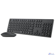 Клавиатура + мышь Rapoo X260S клав:черный мышь:черный USB беспроводная