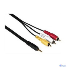 Telecom Кабель соединительный (TAV4545-2) 3.5 Jack (M)/3 RCA (M) [6926123462287]