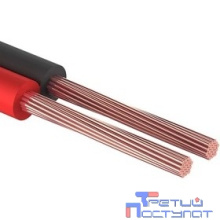 Rexant 01-6101-3 Кабель акустический, 2х0.25 мм2, красно-черный, 100 м.