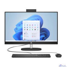 HP All-in-One 27-cr1004nh [A0CM1EA] Black 27" {FHD  Ultra 7 155U(2Ghz)/16384Mb/512PCISSDGb/noDVD/Int:Intel Iris X/DOS +  kbd mouse}