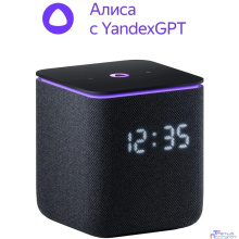 Яндекс Станция Миди Zigbee Черный [YNDX-00054BLK]