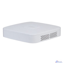 DAHUA DHI-NVR2108-I2 8-канальный IP-видеорегистратор 4K, H.265+, видеоаналитика, входящий поток до 80Мбит/с, 1 SATA III до 10Тбайт