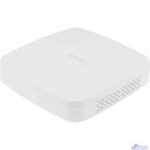DAHUA DHI-NVR2104-I2 4-канальный IP-видеорегистратор 4K и H.265+, видеоаналитика, входящий поток до 80Мбит/с, 1 SATA III до 10Тбайт