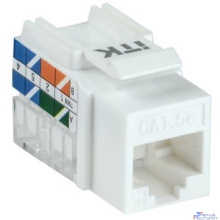 ITK CS1-1C5EU-11 Модуль Keystone Jack кат. 5E UTP 110 IDC 90 град.