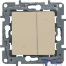 Legrand 672318 Светорегулятор нажимной - Etika - 400 Вт - слоновая кость