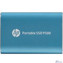 HP Portable SSD 500GB External P500 Series Blue <7PD54AA#ABB> (USB 3.2 Gen2 Type-C, up to 370/200Mbs, 300TBW