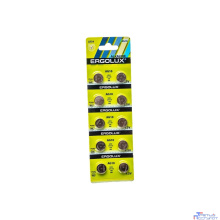 Ergolux AG10 BL-10 (AG10-BP10, LR54 /LR1130 /189 /389 батарейка для часов)(10 шт. в уп-ке)