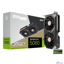Видеокарта ZOTAC GAMING GeForce RTX 5060 TWIN EDGE OC NV 8Gb GDDR7 128 bit 2280/2527 MHz 3*DP/HDMI 2*FAN (ZT-B50600H-10M) RTL