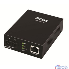 D-Link DMC-G02SC/A1A Медиаконвертер с 1 портом 100/1000Base-T и 1 портом 1000Base-SX с разъемом SC для многомодового оптического кабеля (до 550 м)
