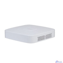 DAHUA DHI-NVR2104-P-I2 4-канальный IP-видеорегистратор с PoE, 4K и H.265+, видеоаналитика, входящий поток до 80Мбит/с, 1 SATA III до 10Тбайт