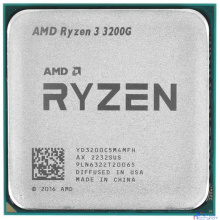 CPU AMD Ryzen 3 3200G OEM (YD3200C5M4MFH) {3.6GHz/Radeon Vega 8 AM4}