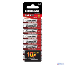 Camelion Plus Alkaline SP8 LR6 (LR6-SP8, батарейка,1.5В)(8 шт. в уп-ке)