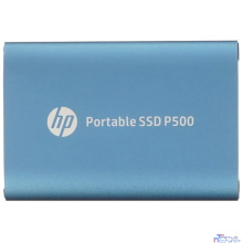 HP Portable SSD 250GB External P500 Series Blue <7PD50AA#ABB> (USB 3.2 Gen2 Type-C, up to 370/200Mbs, 100TBW,