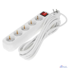 5bites SP5W-350 Сетевой фильтр 5S / 3*1.5MM2 / 16A / ABS / 5M / WHITE