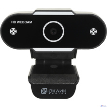 Оклик OK-C012HD черный 1Mpix (1280x720) USB2.0 с микрофоном