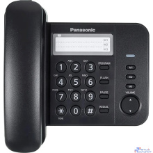 Panasonic KX-TS2352RUB (черный) {индикатор вызова,порт для доп. телеф. оборуд.,4 уровня громкости звонка}