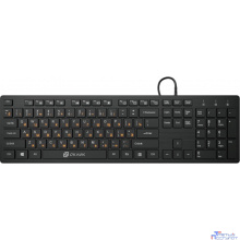 Клавиатура Oklick 520M2U черный/черный USB slim Multimedia [1061587]