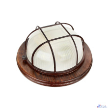 Camelion 1301D Цвет ОРЕХ до 120 оС (Светильник круг НБП 03-60-0022 УХЛ4, "Решетка" 230В 60Вт)