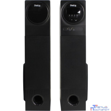 Dialog Progressive AP-2300 BLACK - акустические колонки 2.0, 2*40W RMS,  Bluetooth, FM+USB+SD reader