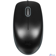 910-005502 Мышь Logitech M110 Silent Black [бесшумная, оптическая, 1000dpi, USB, 1.8м]