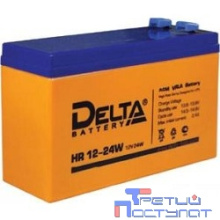 Delta HR 12-24 W (6 А\ч, 12В) свинцово- кислотный аккумулятор