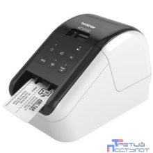 Brother QL-810W Принтер для изготовления наклеек авторезак, ленты до 62 мм, до 110 наклеек/мин, 300 т/д, WiFi (QL810WR1)