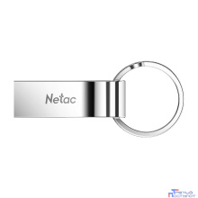 Netac USB Drive 16GB U275 <NT03U275N-016G-20SL>, USB2.0, с кольцом, металлическая
