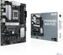 ASUS PRIME B650-PLUS WIFI (Socket AM5, ATX, 4xDDR5(128GB), DP/HDMI 2.1, 2xPCIe 4.0x16/2xPCIe 4.0, 1xLAN (2.5GbE), Wi-Fi 6E, 4xSATA 6Gb/s, 2xM.2, 1xM.2 E key, 1xType-C, 5xUSB 3.2, 2xUSB 2.0)90MB1KP0-M0