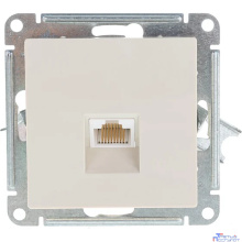 Systeme electric ATN000283 ATLASDESIGN РОЗЕТКА компьютерная RJ45, механизм, БЕЖЕВЫЙ