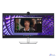 LCD Dell 34.14" P3424WEB черный {IPS 3440x1440 60Hz 21:9 1000:1 300cd 178/178 HDMI DisplayPort USB M/M WebCam HAS Pivot}