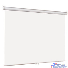 Lumien Eco Picture [LEP-100107] Настенный экран  153х153см (рабочая область 147х147 см) Matte White восьмигранный корпус, возможность потолочн./настенного крепления, уровень в комплекте, 1:1 (треуголь