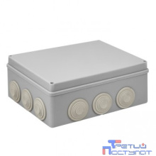 EKF plc-kmr-050-043 Коробка распаячная КМР-050-043 пылевлагозащитная, 12 мембранных вводов, уплотнительный шнур (244х190х95) EKF PROxima