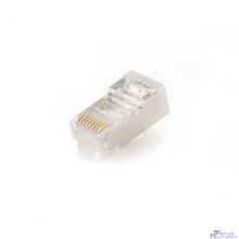 Gembird Вилка RJ-45 (8P8C) универсальная кат.5e экранированная, контакты 30 микродюймов" (10 шт.) (PLUG5SP/10)