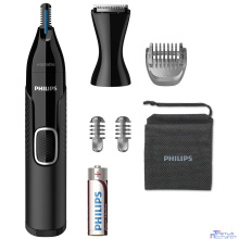 PHILIPS NT5650/16 Триммер ,3 насадки, черный