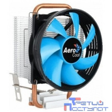 Cooler Aerocool Verkho 1-3P {Soc-FM2+/AM2+/AM3+/AM4/1150/1151/1155 3-pin 28dB Al+Cu 100W 280gr} Ret