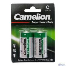 Camelion R14 BL-2 (R14P-BP2G, батарейка,1.5В) (2 шт. в уп-ке)