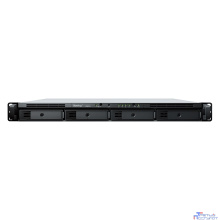 Synology RS822+ Сетевое хранилище (1U,4x3.5"/2.5" HDD, 4-core 2.2 GHz, 2 GB DDR4 ECC SODIMM, 4xGbE LAN)