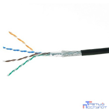 Cablexpert [SPC-5051E-SO-OUT] Кабель SFTP5e, 4 пары, 0.51 мм, медь, однож., экран, оплётка, 305 м, outdoor, Fluke Test