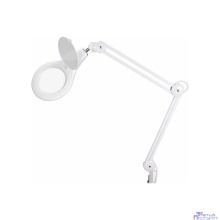 Rexant 31-0503 Лупа на струбцине , круглая, 5D, с подсветкой 108 LED, белая