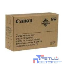 Canon C-EXV18 Фотобарабан для Ir1018/1020. Чёрный. 26900 страниц.