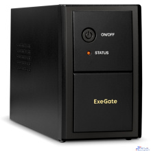 Exegate EP285525RUS ИБП ExeGate SpecialPro UNB-400.LED.AVR.EURO <400VA/240W, LED, AVR, 2 евророзетки, Black>