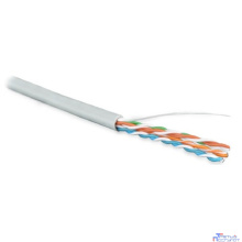 Hyperline UUTP4-C5E-S24-IN-LSZH-GY-305 (305 м) Кабель витая пара, неэкранированная U/UTP, категория 5e, 4 пары (24 AWG), одножильный(solid), LSZH, нг(С)-HF, -20°C – +75°C, серый